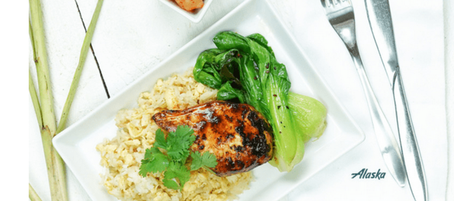 Alaska Airlines Offers Elevated First Class Menus