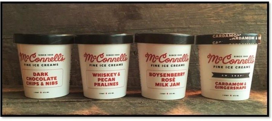 McConnell's Ice Cream Now Available in Philadelphia Region