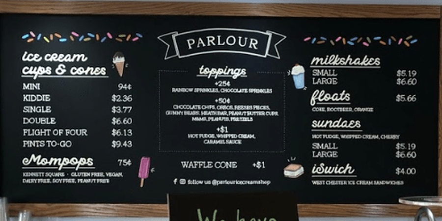 Parlour Ice Cream Opens in Ardmore