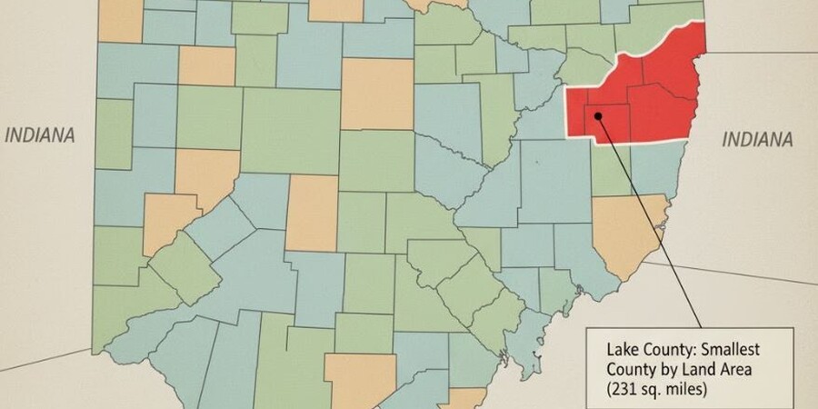 Delving into Dimensions: Discovering Ohio's Smallest County