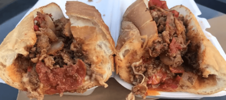  Sciarrino's Pizza Wilmington DE Cheesesteak Review