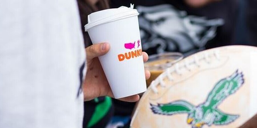 Dunkin’, the official coffee, donut, and breakfast sandwich partner of the Philadelphia Eagles