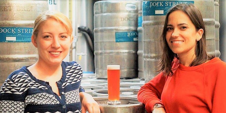 Red Owl Tavern Executive Chef Caitlin Mateo and Dock Street Brewery and Restaurant Vice President Marilyn Candeloro are collaborating on a series of seasonal beers that will be available at Red Owl Tavern in Old City and West Philly’s Dock Street Brewing Co.