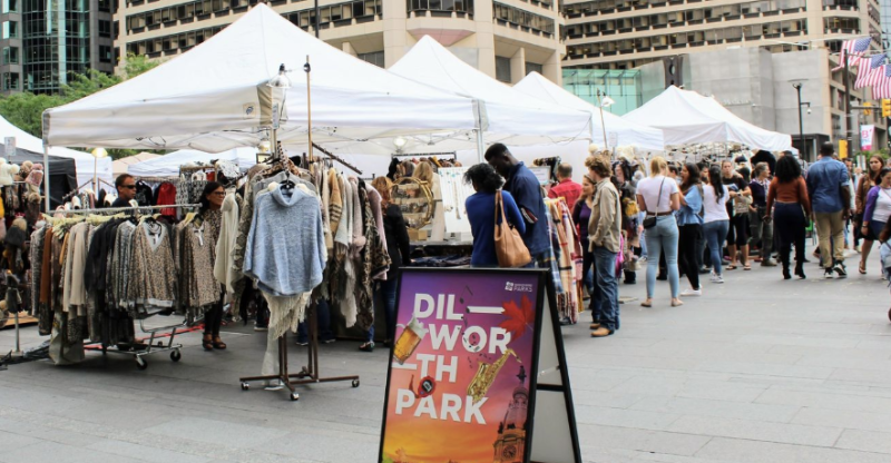 The 10th Annual Made in Philadelphia Fall Market Takes Over Dilworth Park